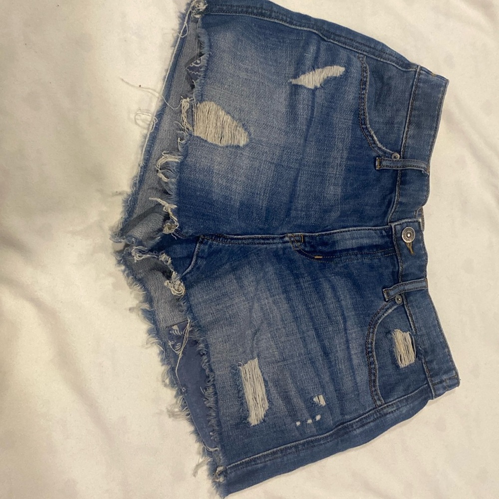 Dark wash Jean shorts